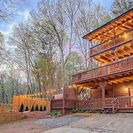 Near Downtown Helen - Hottub, Sauna, Game Room, Fire Pit Buitenkant foto